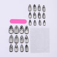 thumbnail image 6 of 24PCS Halloween Press on Nails, Almond-Shaped with Fluorescent Gothic Medieval Castle Design, Detachable Reusable Acrylic Fake Nails, Spooky Festive Manicure Kit for Women Girls, Halloween Party & Da, 6 of 7