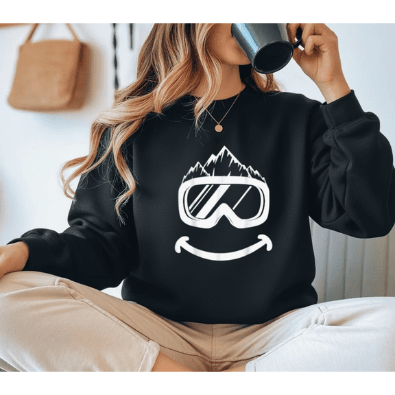 Fun Ski & Snowboard Design for Winter Sports Lover Sweatshirt, up to Size 5XL