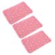 thumbnail image 1 of Piezas Manta de Lana con Estampado de Pata de Perro Lana de Coral Lindo Estampado de Pata de Perro Resistente a mordeduras Alfombra para Dormir Suave y cálida para Mascotas Perros Rosa XS, 1 of 12