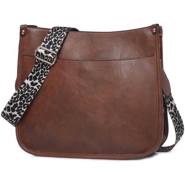 LHSHID Crossbody Bags for Women Leather Hobo Shoulder Bag Tote Purses Handbag Satchel Bag