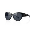 thumbnail image 1 of Gafas de sol polarizadas Meeloog MST6409 para mujer en negro, 1 of 6