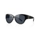 thumbnail image 1 of Gafas de sol polarizadas Meeloog MST6409 para mujer en negro, 1 of 6