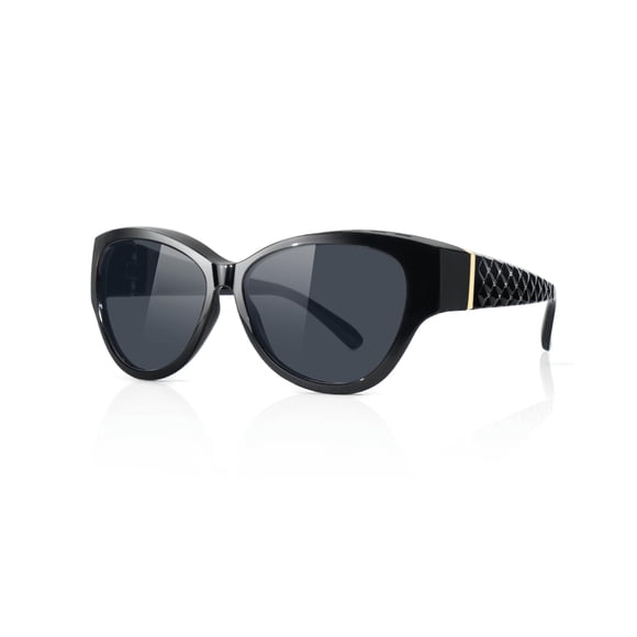 Gafas de sol polarizadas Meeloog MST6409 para mujer en negro