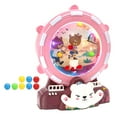thumbnail image 2 of Runquan Machine à Haricots pour Enfants Machine de Flipper Électronique pour Cadeau Fête Préscolaire Rose Sans Score, 2 of 8