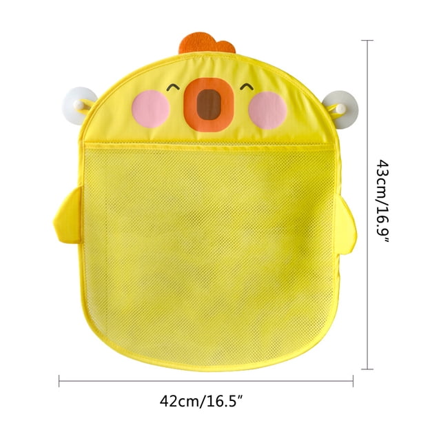 Bolsa de almacenaje de malla, organizador de juguetes para baño, organizador colgante de juguetes para baño, soporte para juguetes de baño de alta capacidad