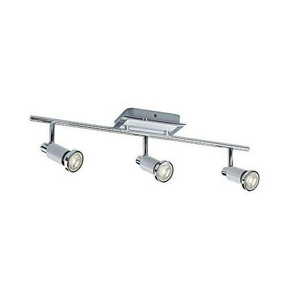 NOMA LED Track Lighting | Adjustable Ceiling Light Fixture | Perfect for Kitchen, Hallway, Living Room & Bedroom | White, 3-Light