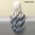 thumbnail image 5 of DOPI Women'S Fashion High Temperature Resistant Silk Synthetic Bangs Long Hair Wig, 5 of 5