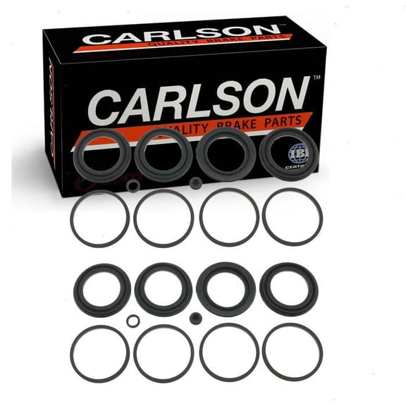 2 pc Carlson Front Brake Caliper Repair Kits compatible with Toyota Tacoma 2.7L 4.0L L4 V6 2005-2022