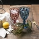 thumbnail image 5 of Hermosa copa europea de vino tinto en relieve de color, copa creativa para fiestas de hotel, copa para banquetes, 5 of 6
