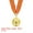 Gold, variant on Unique Bargains 2 Inch Olympic Style Gold Award Medals 1st Prize with Neck Ribbon, 6 Pieces