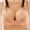 Khaki, variant on Underwire Bra, Seamless Shapewear Bra with Cushioned Straps, Full-Coverage T-Shirt Bra for Everyday Wear