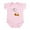 Petal Pink, variant on CafePress - Pumpkin Pie Pi Math Humor Body Suit - Baby Light Bodysuit, Size Newborn - 24 Months
