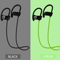 thumbnail image 3 of Inteprter U8 Bluetooth 4.2 Auriculares Auriculares intrauditivos inalámbricos Auriculares deportivos colgantes Cables de audio/vídeo azul, 3 of 8