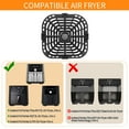 thumbnail image 6 of Air Fryer Replacement Tray for Instant Pot Vortex 6 in 1 6 QT, Original Air Fryer Accessories Grill Pan Crisper Plate Rack Parts, Dishwasher Safe, 6 of 7