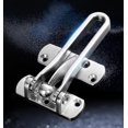 thumbnail image 2 of Hebilla de seguridad de 2 piezas, hebilla antirrobo, cerradura de hotel, hebilla de puerta de aleación de zinc, 2 of 5