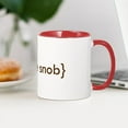 thumbnail image 4 of CafePress - Coffee Snob Mug - 11 oz Ceramic Mug - Novelty Coffee Tea Cup, 4 of 6