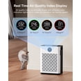 thumbnail image 6 of 2025 Upgraded Air Purifier for Home Large Room 2300Ft² with Washable Pre-filter, H14 True Hepa Air Purifiers for Bedroom with Timer, 22dB Sleep Mode, for Pets Hair Pollen Odor Dander Dust Wildfire, 6 of 12