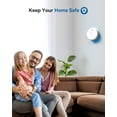 thumbnail image 7 of SITERWELL Smoke Detector, Hardwired Interconnected, Photoelectric Smoke Alarm with 9V Backup Battery, Fire Alarm with Test/Silence Button, ETL-9th Listed, GS562A, 8 Packs, 7 of 7