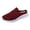 A, variant on Mules for Women Breathable Walking Slide Shoes Lightweight Comfortable Slip on Sneakers Outdoor Memory Foam Flat Sandals Pink 6.5