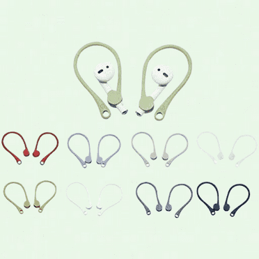 Anti Slip Ear Hooks for AirPods 1, 2, and Pro (Color Pack)