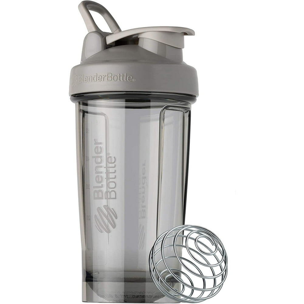 Blender Bottle Pro Series Shaker Cup, 24oz, Smoke Gray
