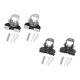 thumbnail image 2 of 2 Pieces Generic LED Light Bar Mounting Brackets Spotlights Hood LED Light Base Hood Mount Light Brackets for Truck SUV Car, 2 of 4