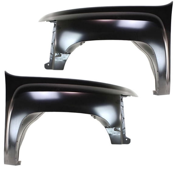 For 07-14 Chevy Silverado Truck Front Fender Quarter Panel Steel LH RH SET PAIR