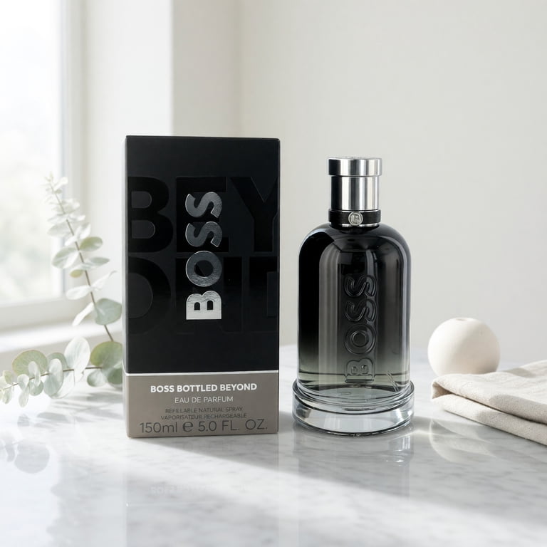 HUGO BOSS, Boss Bottled Beyond Eau de Parfum, 5 oz, Refillable for