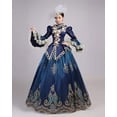 thumbnail image 3 of KEMAO Rococo Victorian Renaissance Costumes Baroque Marie Antoinette Dresses Historical Period 18th Century Dress, 3 of 5