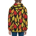 thumbnail image 6 of Kdxio Autumn With Leaves Pattern Kids Boys Girls Zip Up Hoodie 3D Printed Hooded Sweatshirt Hoody Coat with Pocket 7-12 Y-Small, 6 of 6