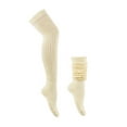 thumbnail image 1 of Women's Lengthening Thick Socks Colorful Over The Knee Pile Socks, 1 of 3