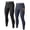 Black+Charcoal, variant on 4 Pcs Thermal Pants for Men Fleece Lined Thermal Bottom Athletic Base Layer Cold Weather Gear
