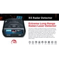 thumbnail image 2 of Detector de radar Uniden R3 EXTREME LONG RANGE con GPS, negro, 2 of 8