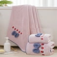 thumbnail image 3 of EUDIDV Soft Towel;Extra Large Bath Towel Set Of 2 Oversized Towel Super Soft Absorbent Bathroom Towel Set Microfiber Dry Shower Towel For Hotel Bath Gym;Towels for Bathroom, 3 of 6