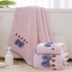 thumbnail image 1 of Juego de 2 toallas de baño extragrandes | Toallas de microfibra absorbentes y supersuaves | Tamaños extragrandes: 140 x 70 cm y 75 x 35 cm | Toallas de baño duraderas que no forman bolitas para hote, 1 of 5