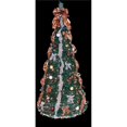 thumbnail image 1 of Golden Hill 21518 6 ft. 350 Light Bronze & Gold Decorated Pop Up Tree, 1 of 1