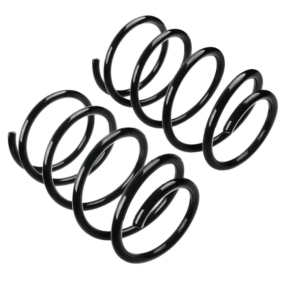 A-Premium 2Pcs Front Suspension Coil Spring Set Compatible with Hyundai Elantra 2007 2008 2009 2010 2.0L, Driver and Passenger Side, Replace# 546302H110, 546302H410