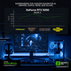 thumbnail image 4 of PC Gamer Xtreme PC Gaming NVIDIA GeForce RTX 5050 AMD Ryzen 5 5500 32GB SSD 1TB WIFI W10 Black gaming 1080p, estudios y multitarea, 4 of 6