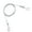 1.5M, variant on Flexible Stainless Steel Wire Rope with Automatic Lock Heavy Duty Cable Organize for Indoor & Outdoor Decor