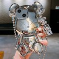 thumbnail image 1 of Estuche para iPhone 14 Plus YONGSHENG 3D con osito de peluche, 1 of 5