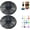 2pcs-black, variant on Multi-Use Silicone Storage Bag & Organizer,Multifunctional Mesh Coaster,Silicone Wine Carrier,Reusable, Foldable, Portable Coaster for Wine Bottles, Cans, Cups, Hot Dishes,and Beverages(2pcs-black)