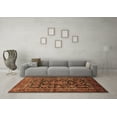 thumbnail image 3 of Ahgly Company Indoor Square Persian Brown Traditional Area Rugs, 8' Square, 3 of 4