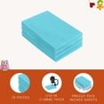 thumbnail image 3 of FabricLA Acrylic Felt Fabric Sheets for Crafts | Precut 9" X 12" Inch (20 cm X 30 cm) Felt Squares | Felt Fabric Sheets for DIY Crafts, Hobby, Costume, and Decoration | Baby Blue, 10 Pieces, 3 of 10