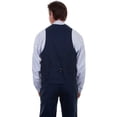 thumbnail image 2 of Scully Men's Rangewear Cotton Canvas Vest, Navy - Medium, 2 of 2
