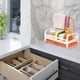 thumbnail image 4 of Rack de Almacenamiento Rack Rack en Organizador  Blanco + naranja Gloria Bandeja de almacenamiento, 4 of 8