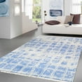 thumbnail image 3 of Pasargad Home Modern Collection Hand-Knotted Silk Area Rug- 8' 0" X 10' 2", 3 of 3