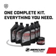 thumbnail image 2 of Kit de cambio de aceite MERCURY 8M0188357 10W-30 6 L 4 tiempos, 2 of 7