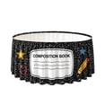 thumbnail image 2 of Dalxymotic Decorative Desk Skirt Cover, Round Teacher Desk Skirt, Seasonal Pencil Print Desk Skirt, Stretch Desk Skirt, Stretch Desk Skirt Cover for Office, Home, Cubicle, Counter, 2 of 6