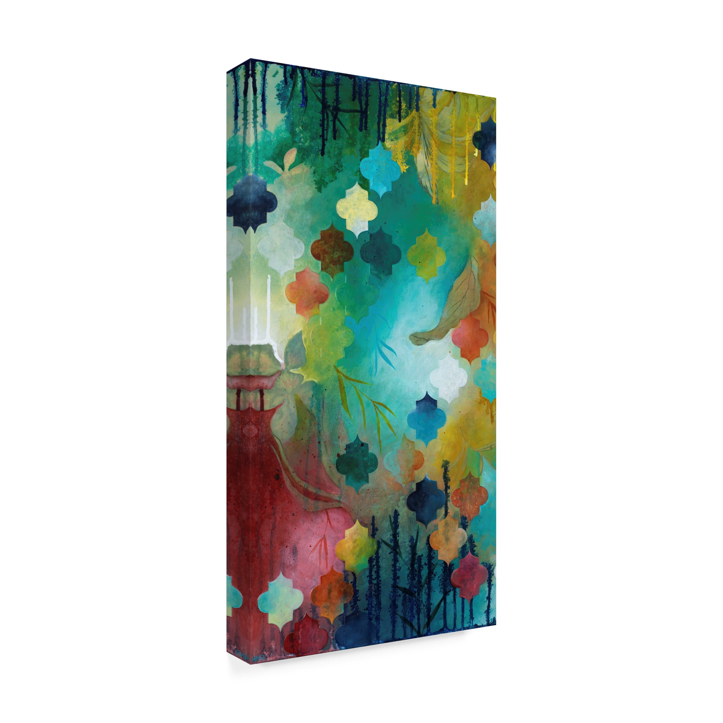 Heather Robinson 'Exoticism I' Canvas Art