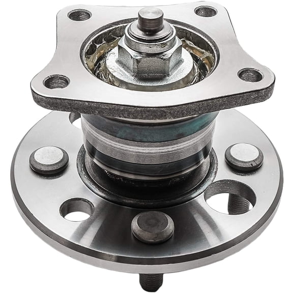 Detroit Axle - Rear Wheel Hub and Bearing Assembly Replacement for Toyota Corolla Chevy Prizm Geo Prizm